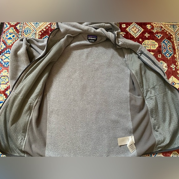 Patagonia Better Sweater Full Zip Fleece Gray Hooded Jacket Medium Read* - Picture 5 of 8